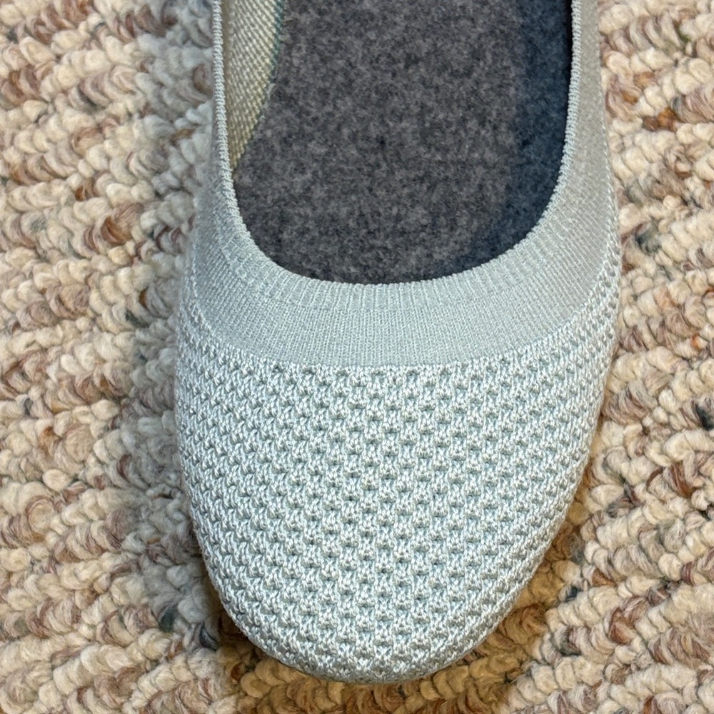 allbirds Women’s Light Blue Knit Flats - Picture 12 of 13